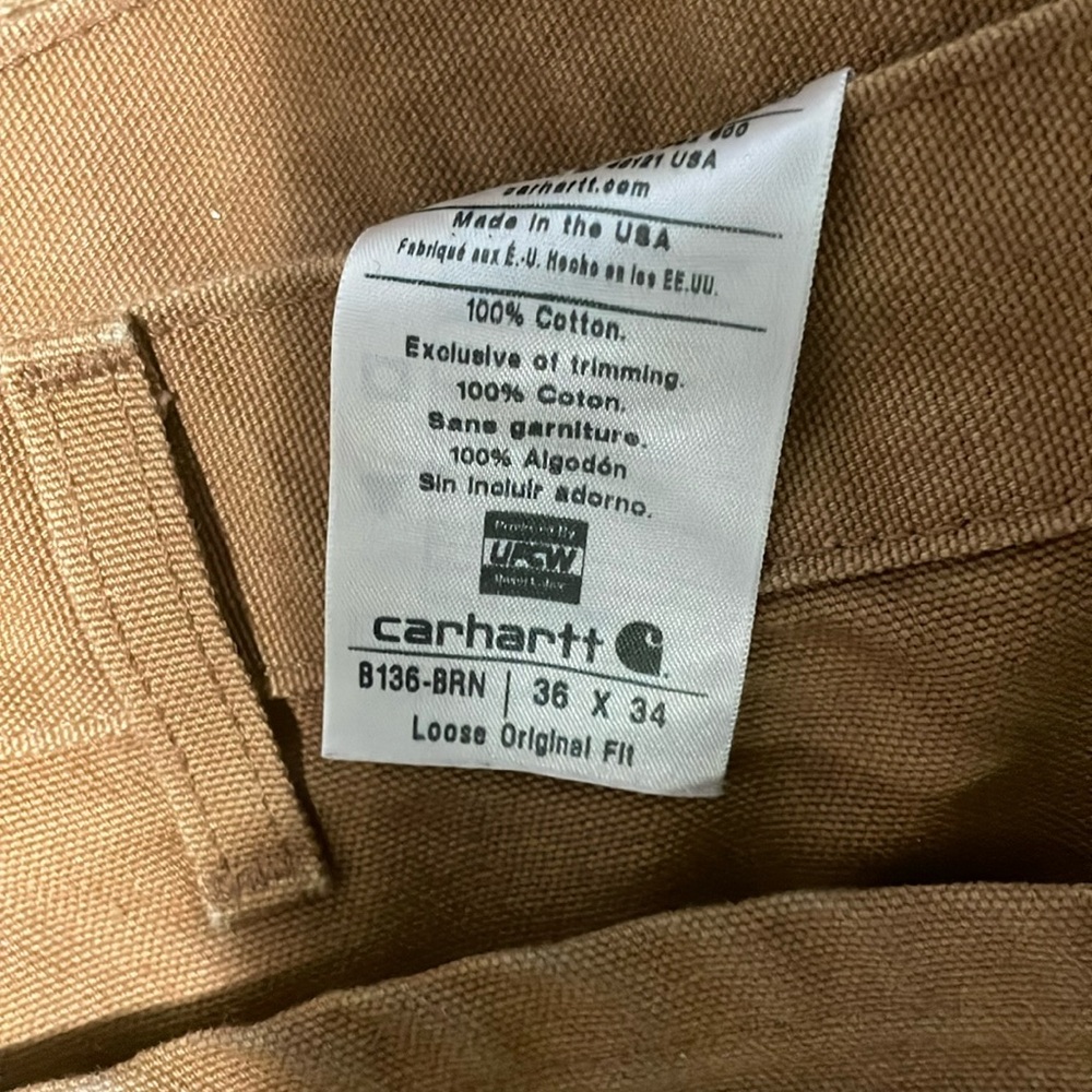 Carhartt work pants